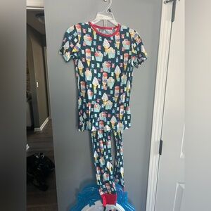 Posh Peanut Ice Cream Print Kids Pajama Set